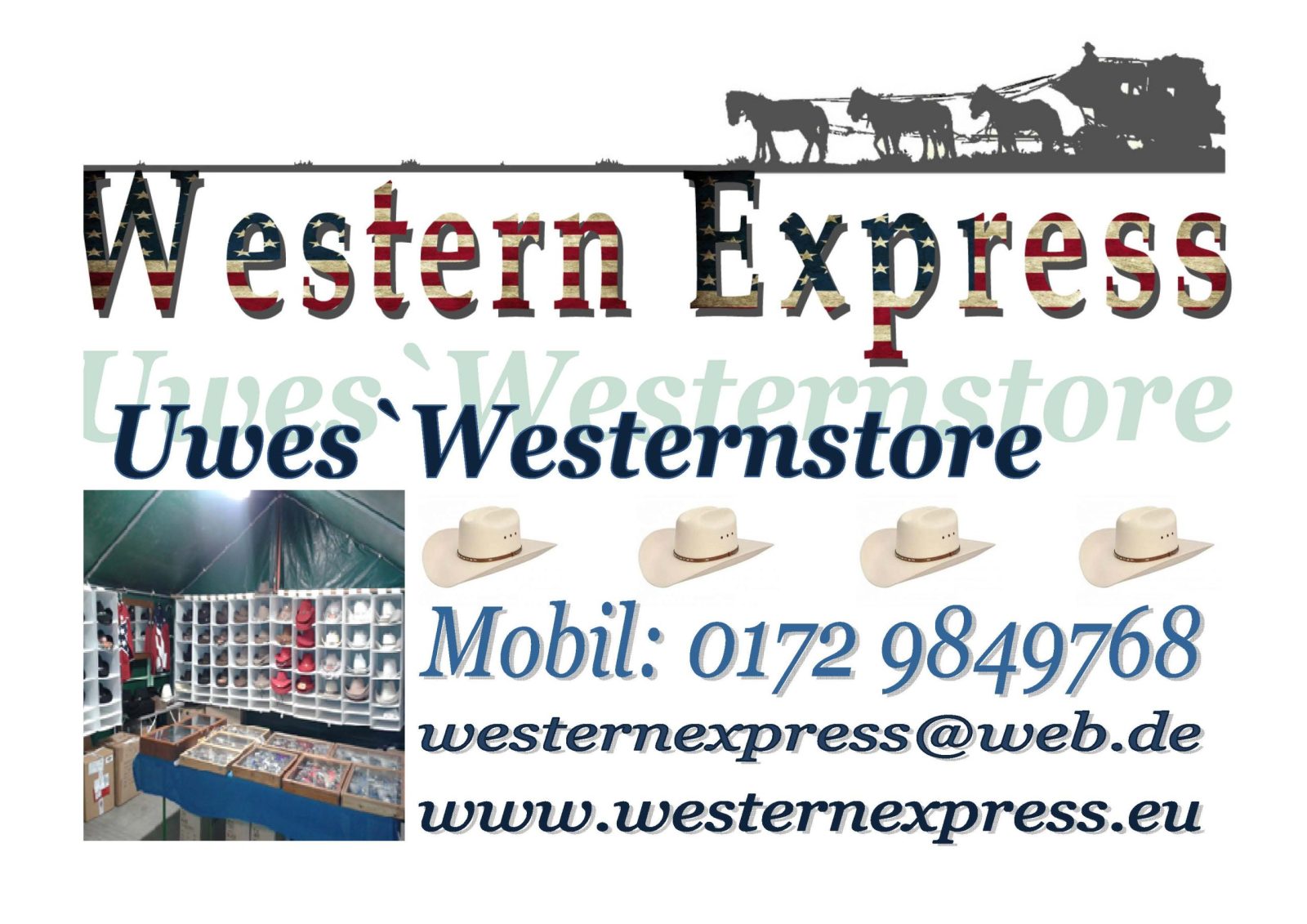 Visitenkarte Western Express neu